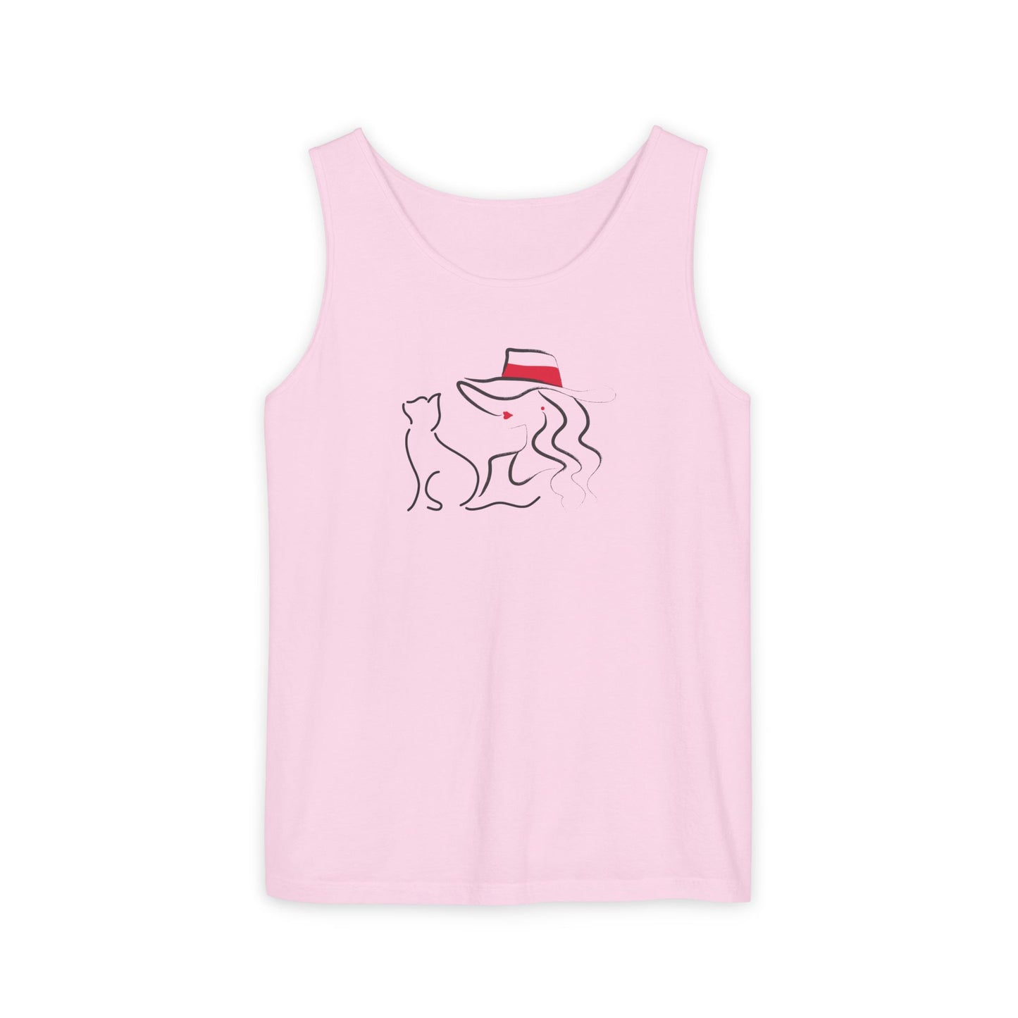 Cat Lady Garment - Dyed Tank Top - Tank Top - Epileptic Al’s Shop