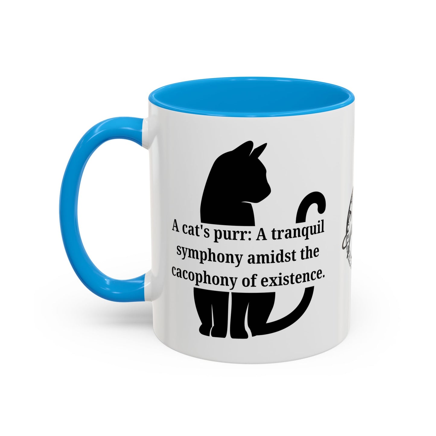 Purr Prose: Cacophony of Life Colorful Mugs (11oz, 15oz)