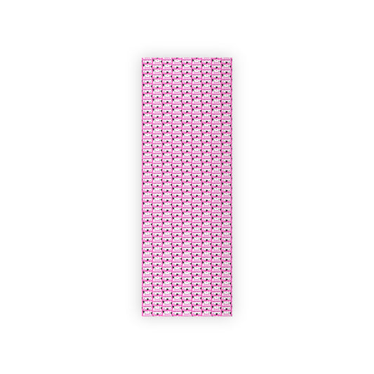 Pink Peeky Kitty Birthday Gift Wrapping Paper Rolls, 1pc