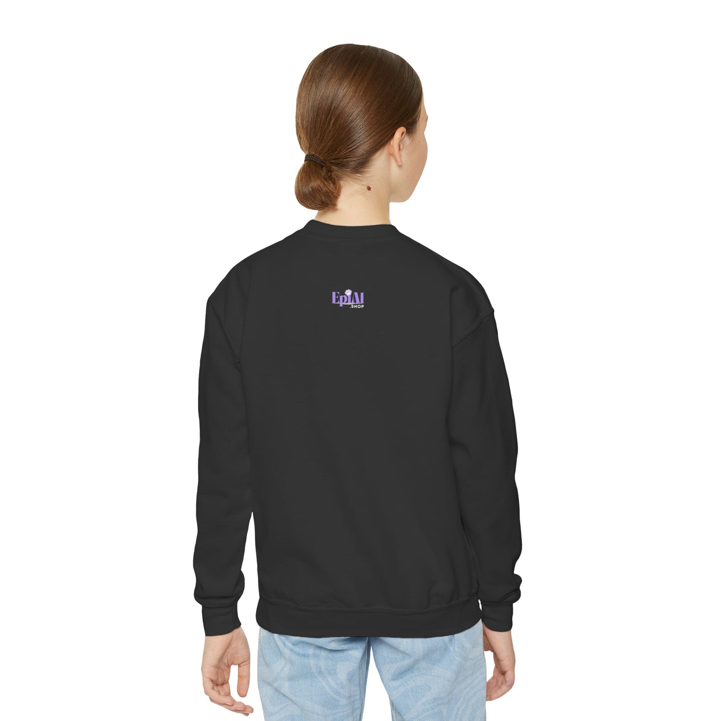 456,000 of Us Epilepsy Awareness Youth Crewneck Sweatshirt