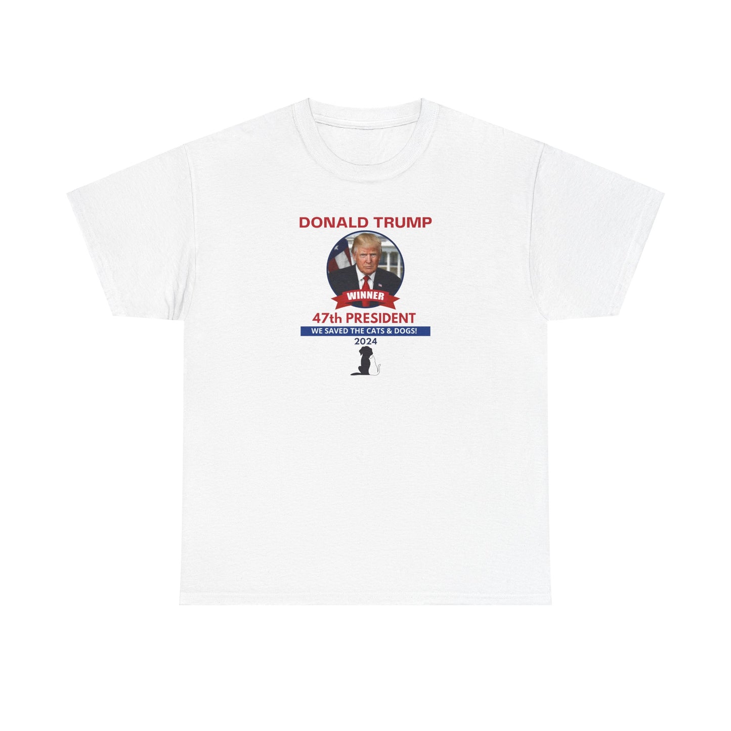 Donald Trump 47th President Unisex Heavy Cotton Tee