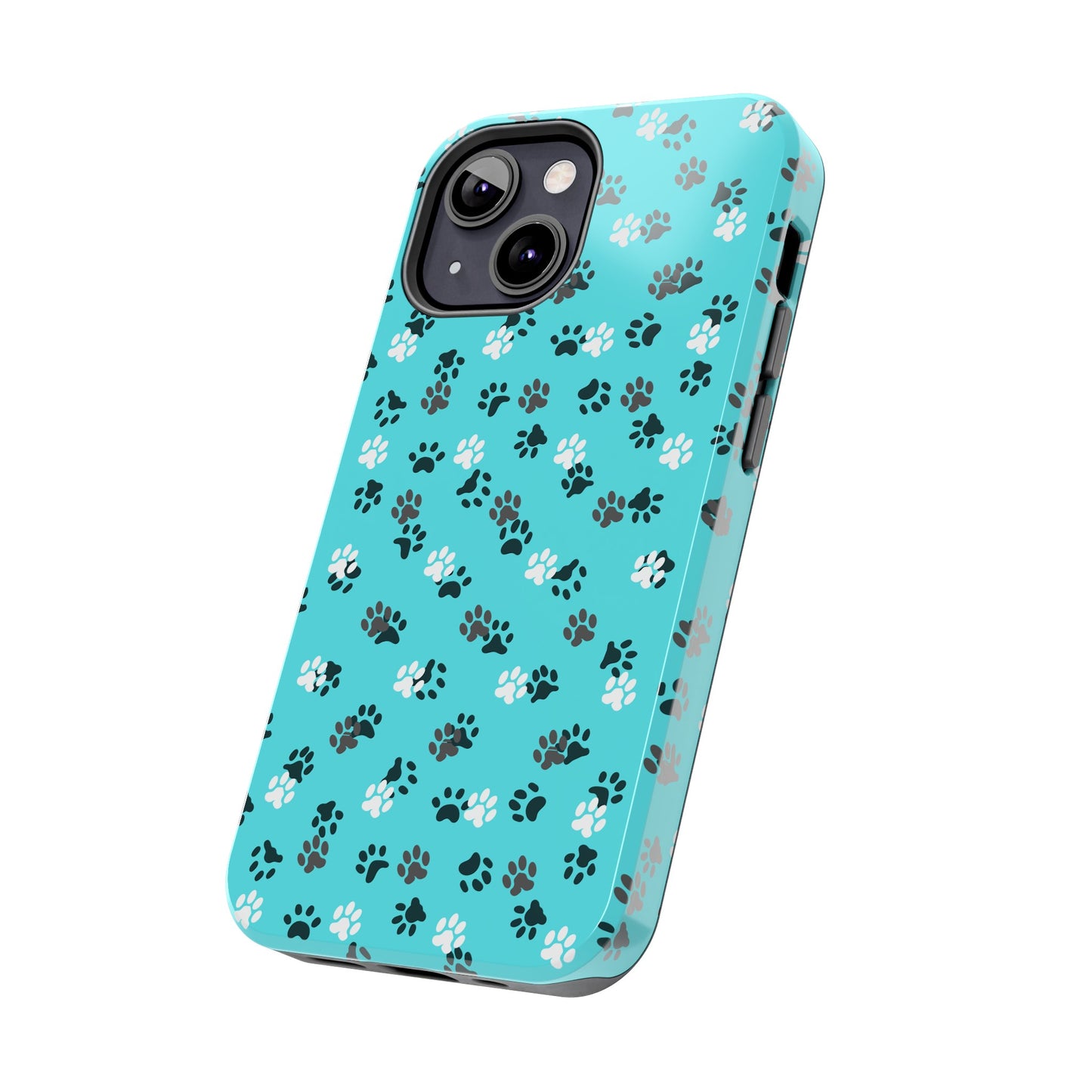 Teal Paws Tough Phone Cases - Phone Case - Epileptic Al’s Shop