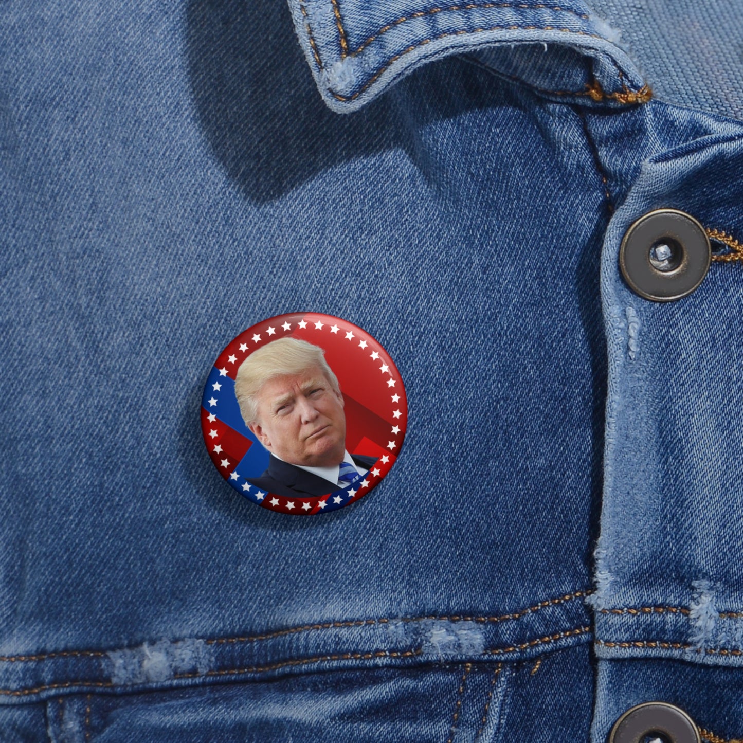 Proud Trump Supporter Pin Buttons