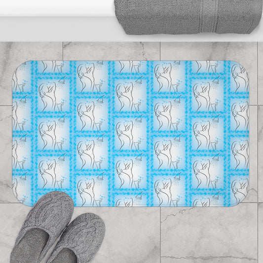 Cat & Lady Bath Mat