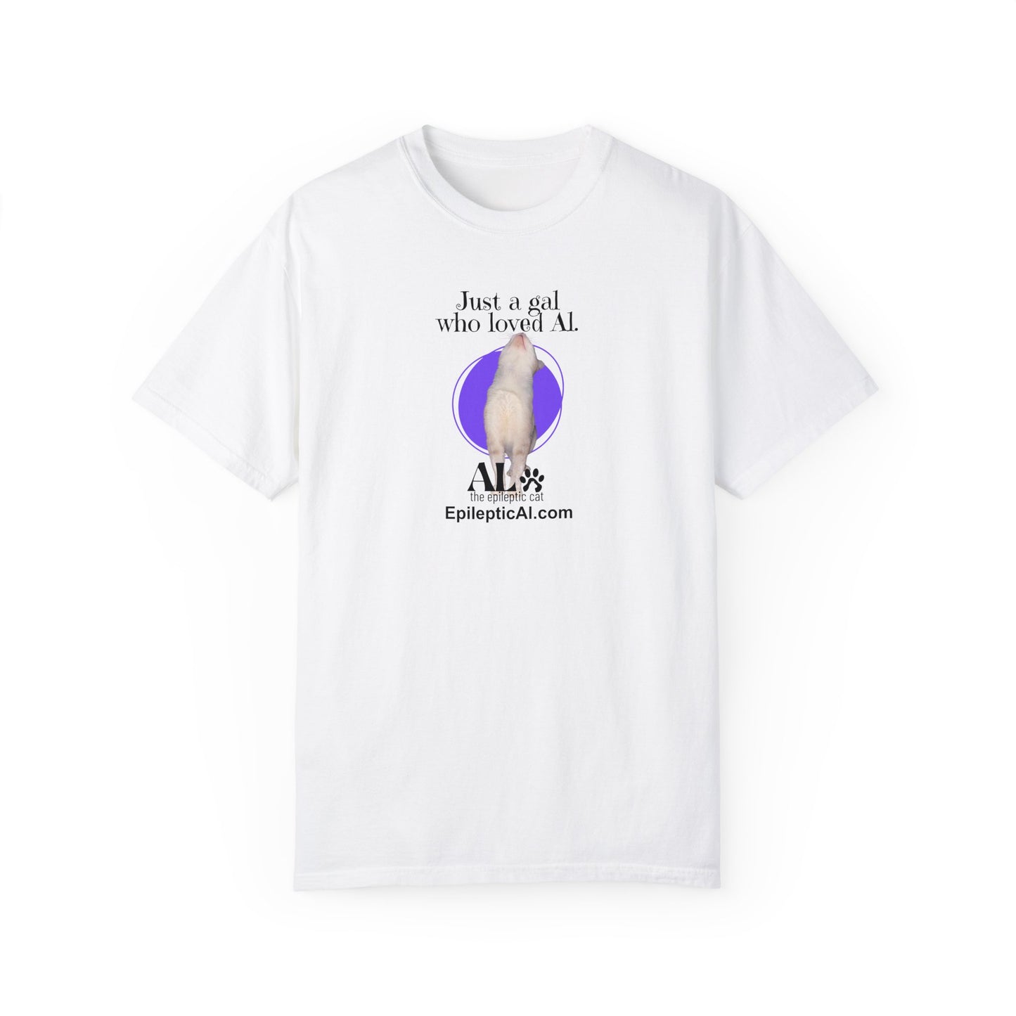 Al's Gal Unisex Garment - Dyed T - shirt - T - Shirt - Epileptic Al’s Shop