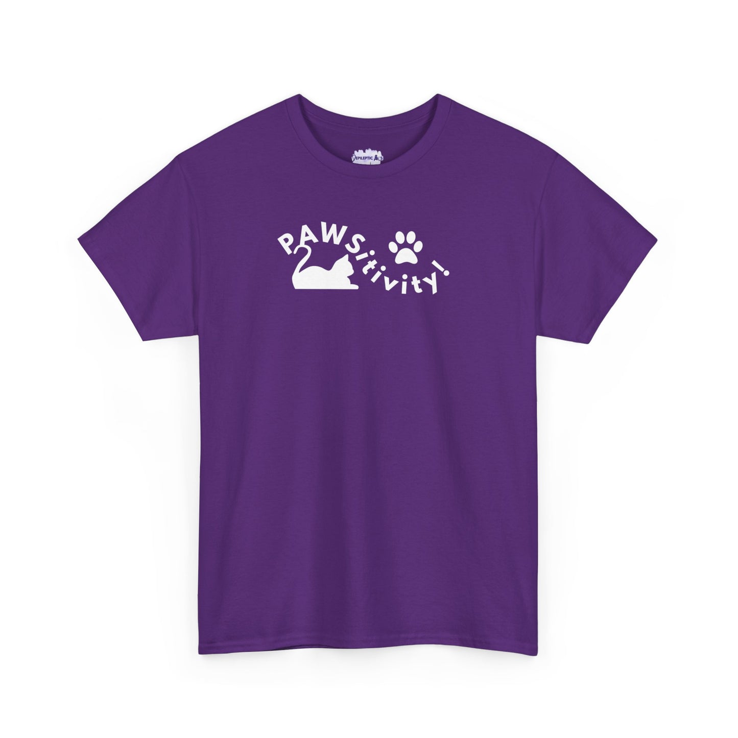 Pawsitivity Unisex Heavy Cotton Tee - T - Shirt - Epileptic Al’s Shop