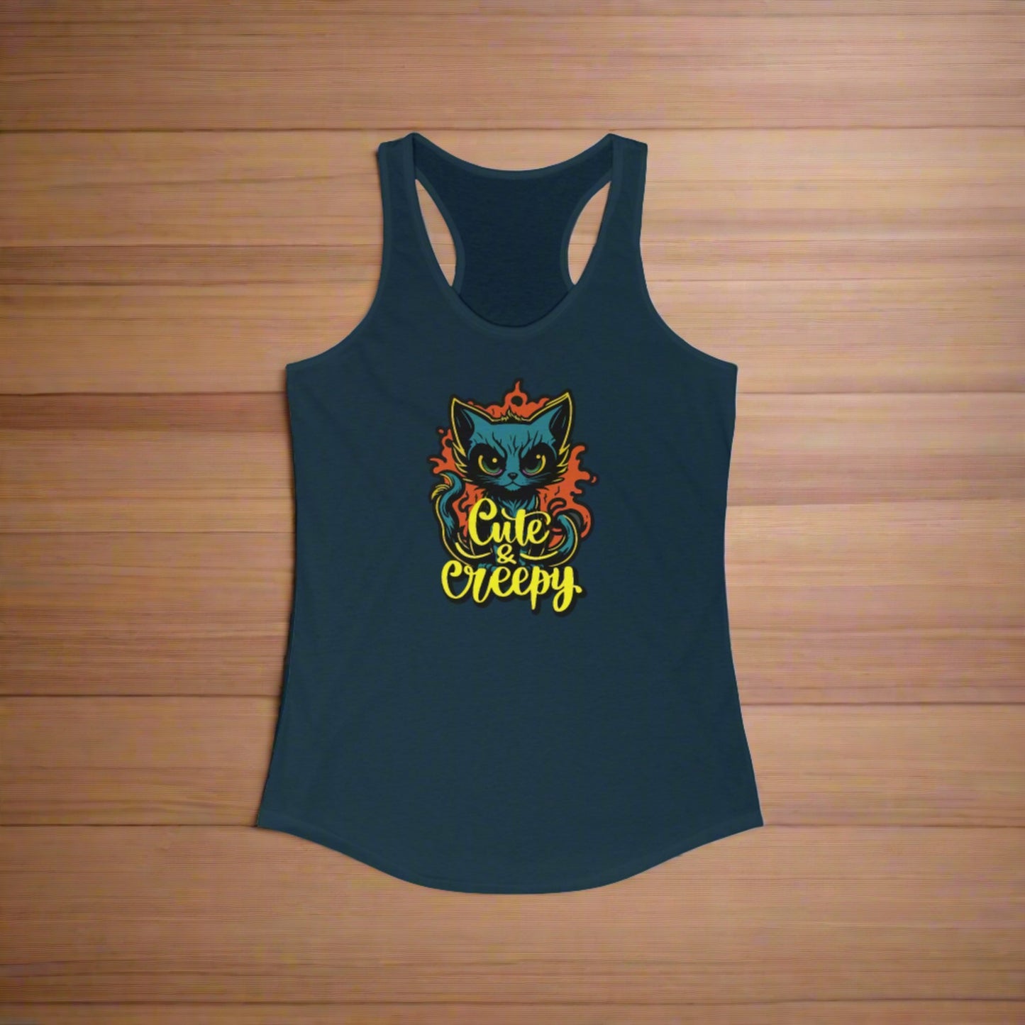 Cute & Creepy Women's Ideal Racerback Tank - Tank Top - Epileptic Al’s Shop