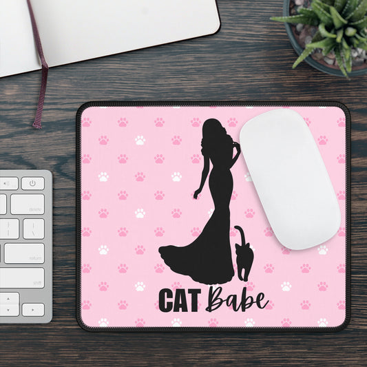 Cat Babe Gaming Mouse Pad