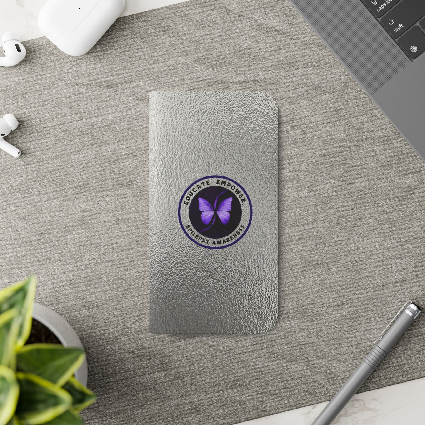 Educate Empower Epilepsy Awareness Flip Cases