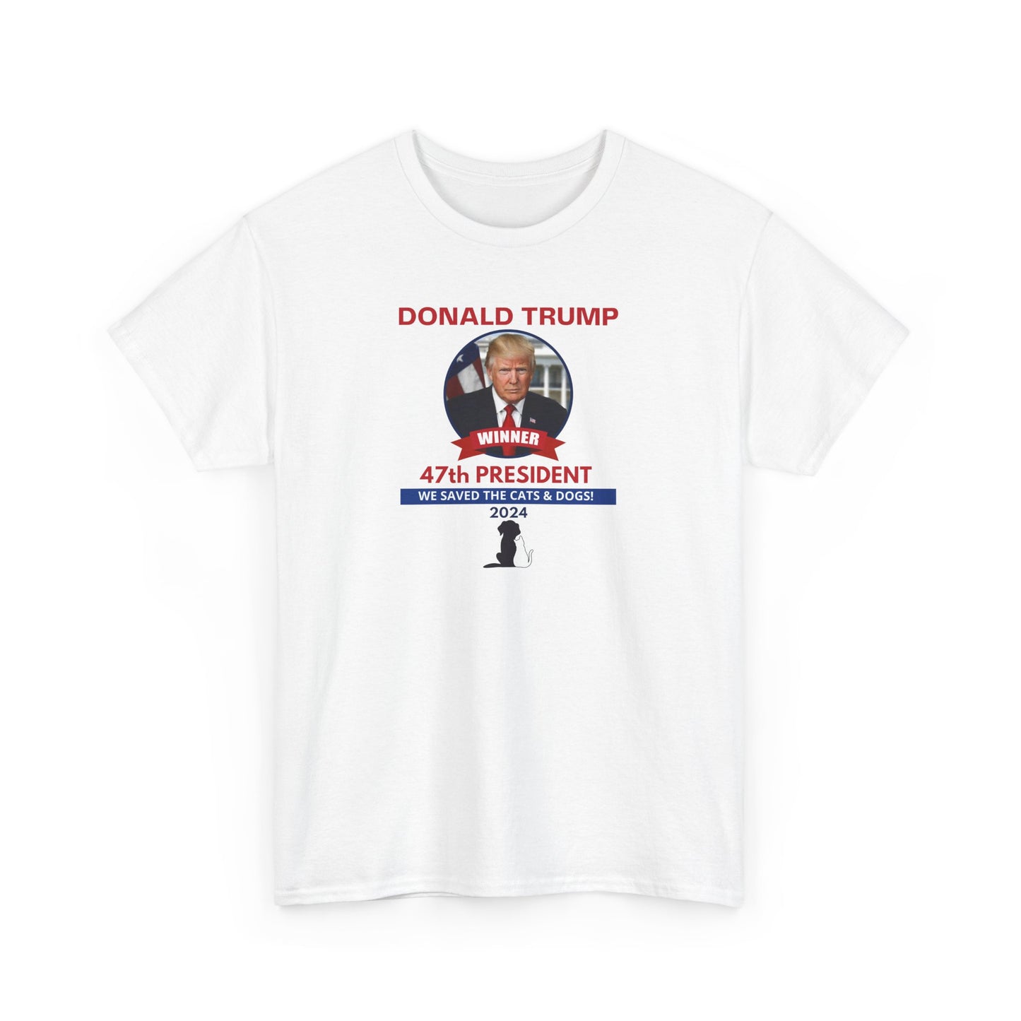 Donald Trump 47th President Unisex Heavy Cotton Tee