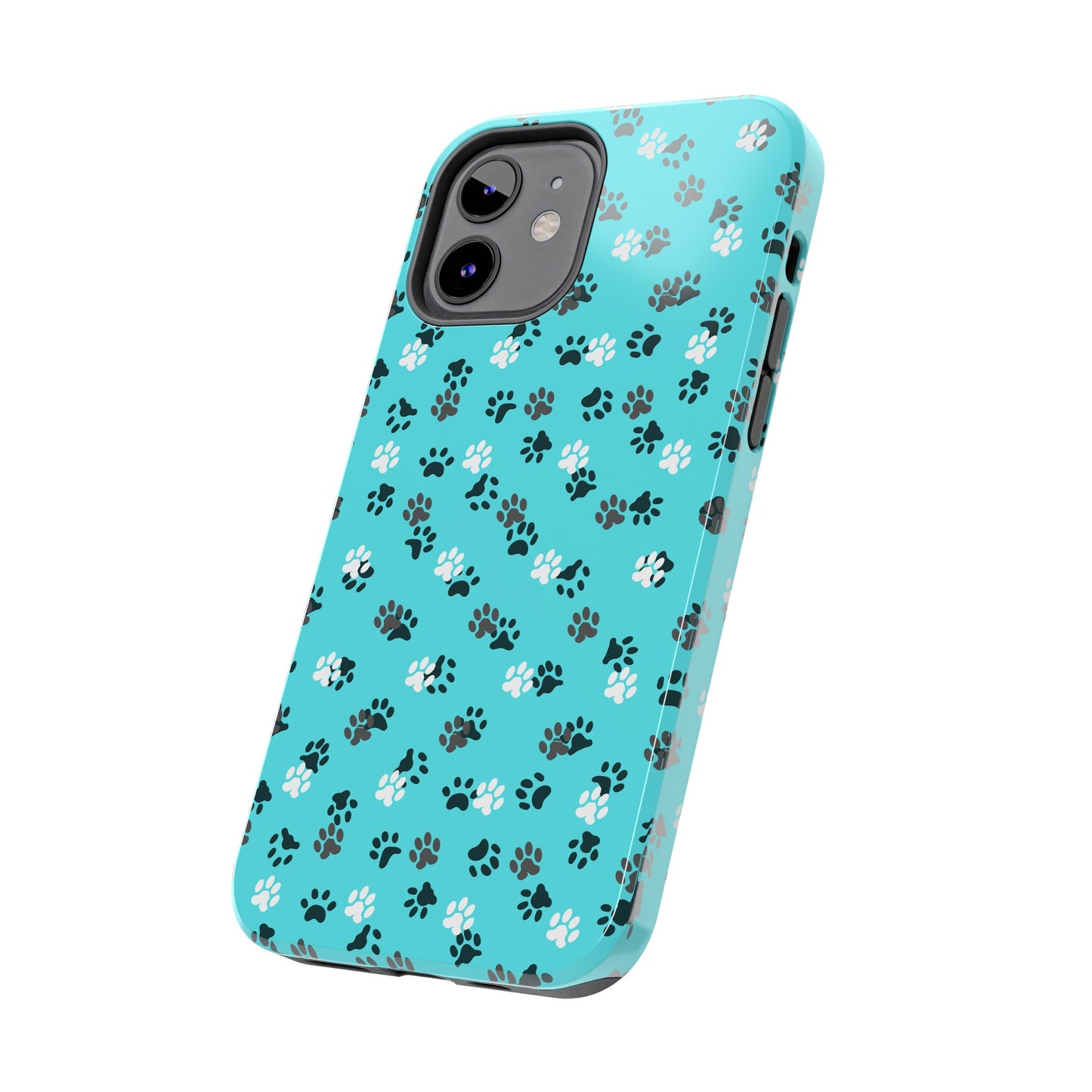 Teal Paws Tough Phone Cases - Phone Case - Epileptic Al’s Shop