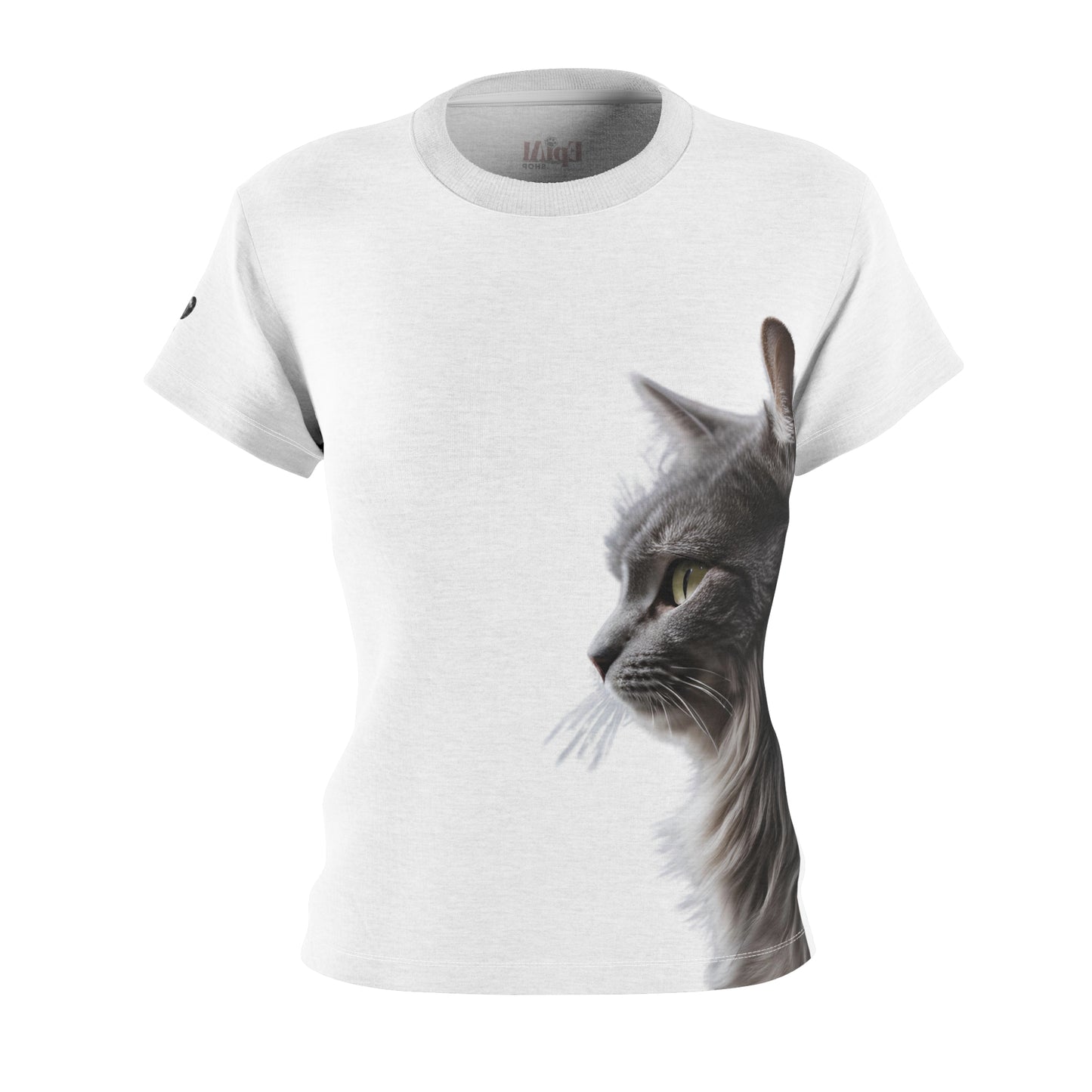 Pensive Cat Women's Cut & Sew Tee