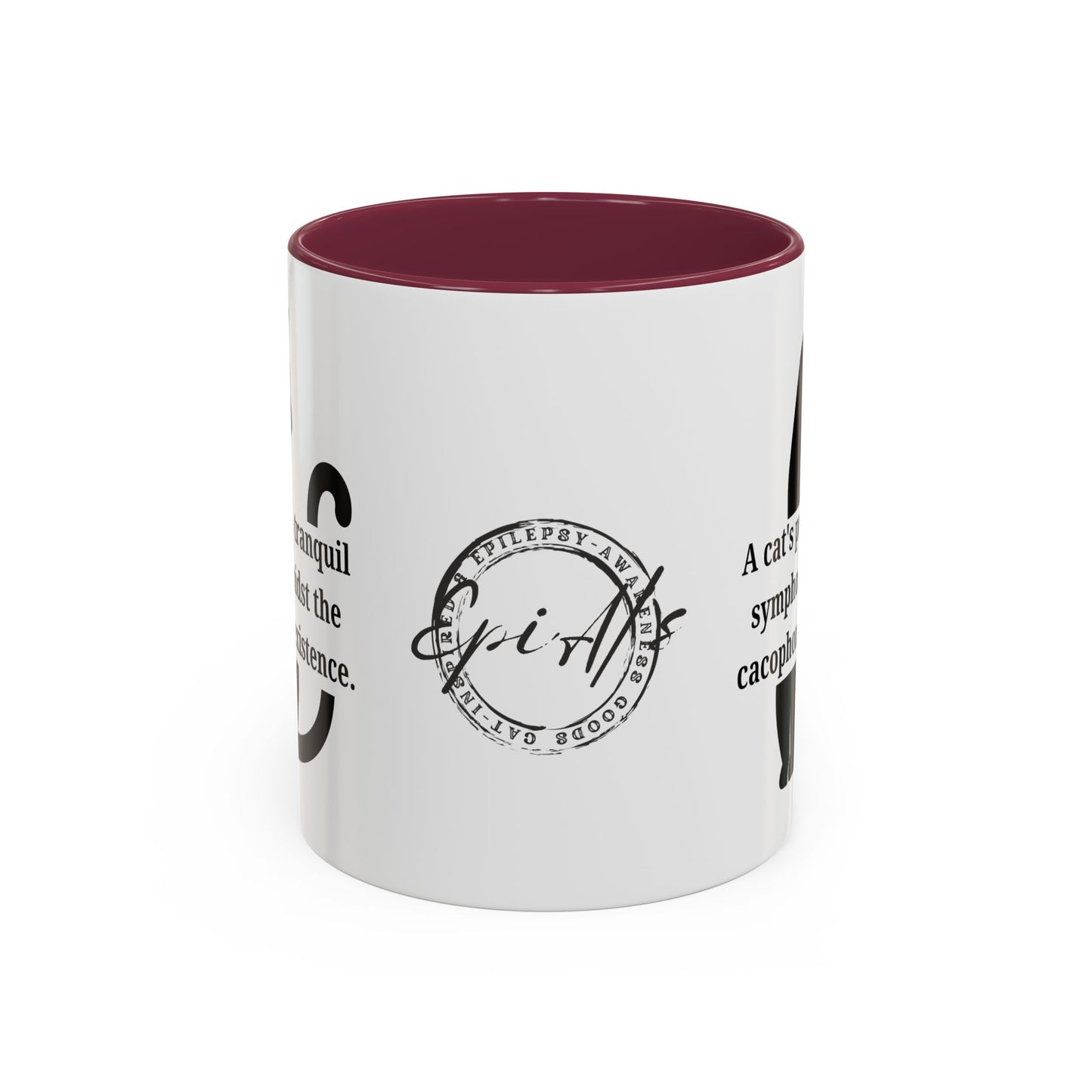 Purr Prose: Cacophony of Life Colorful Mugs (11oz, 15oz)