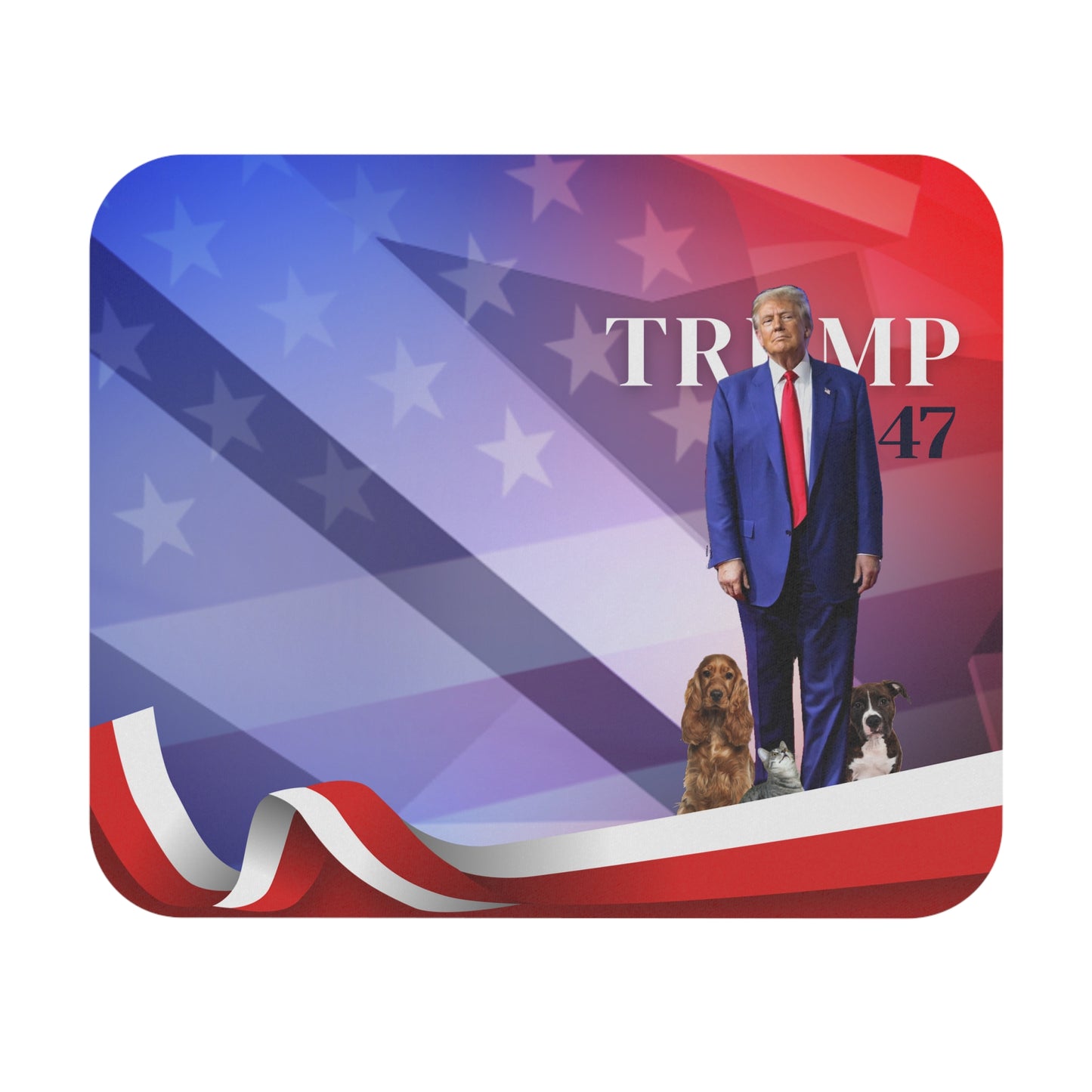 Trump 47 Mouse Pad (Rectangle)