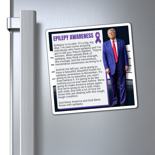 Trump Epilepsy Awareness Magnets