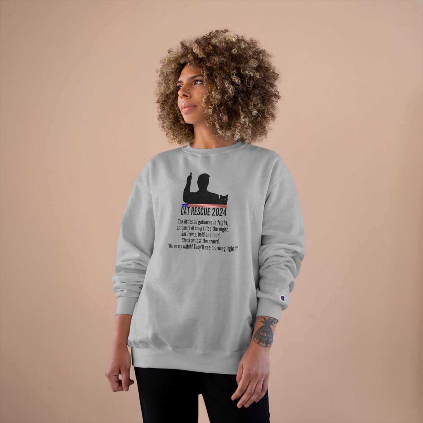 Cat Rescue 2024 Champion Sweatshirt