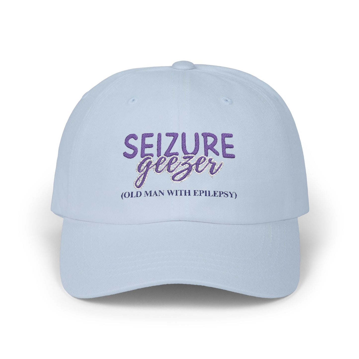 Seizure Geezer Classic Dad Cap - Supportive Hat for Epilepsy Awareness