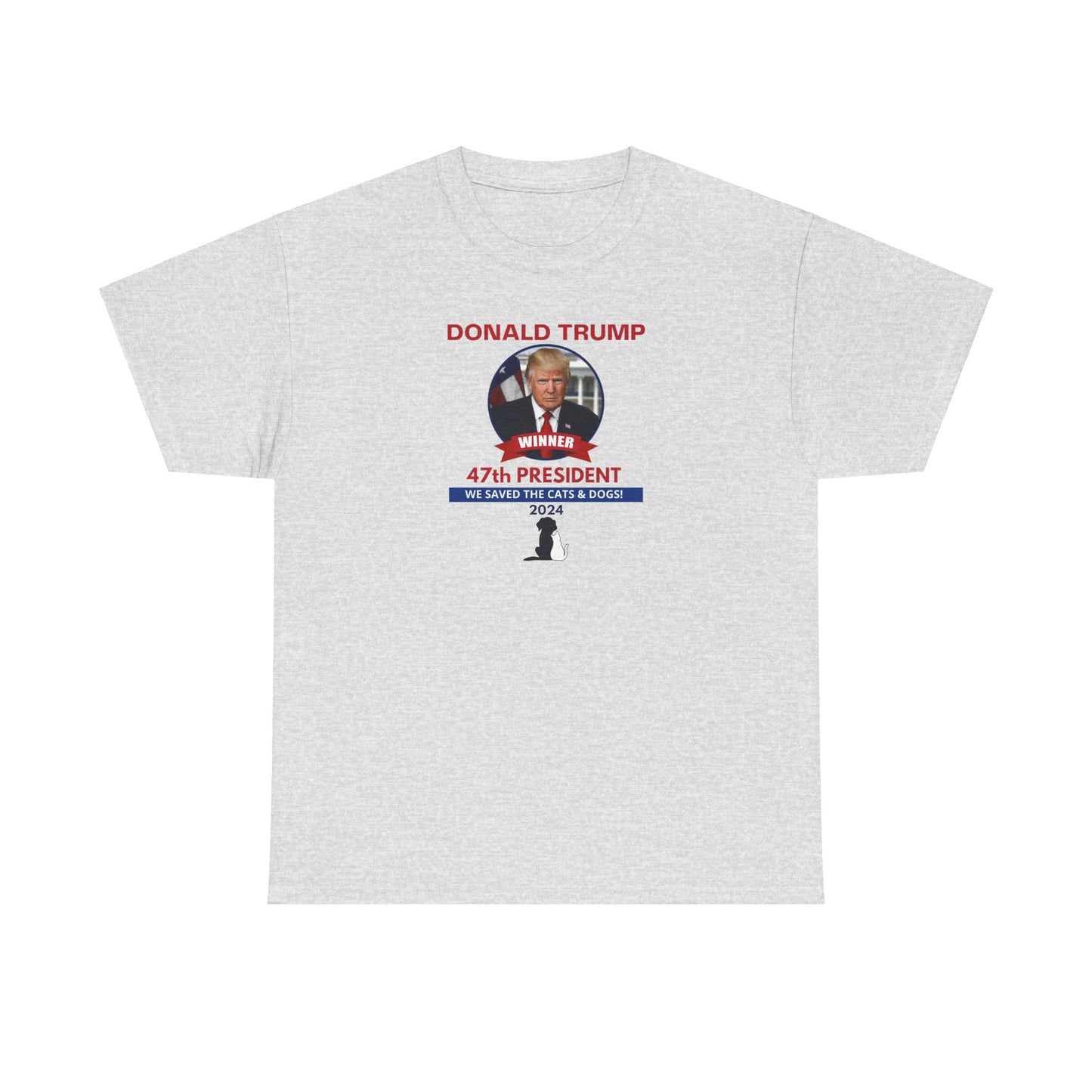 Donald Trump 47th President Unisex Heavy Cotton Tee