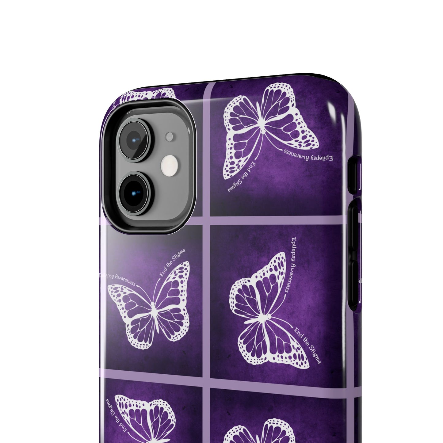 Elegant Butterfly Tough Phone Case - Stylish Protection for Nature Lovers