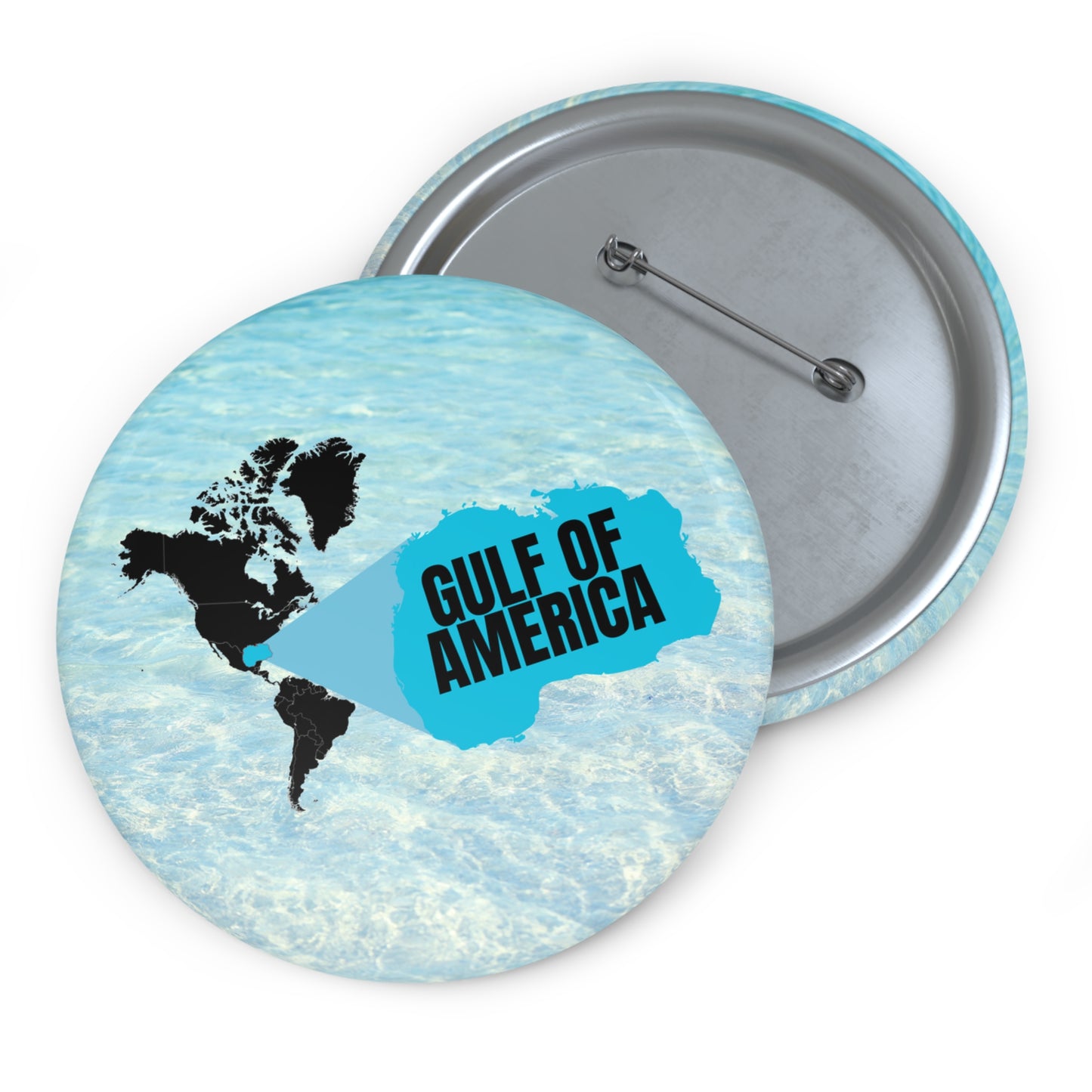 Gulf of America Pin Button