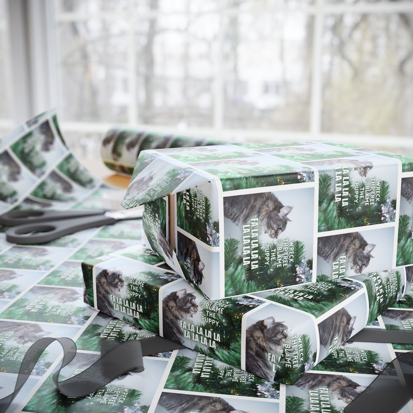 Wreck the Tree Wrapping Papers