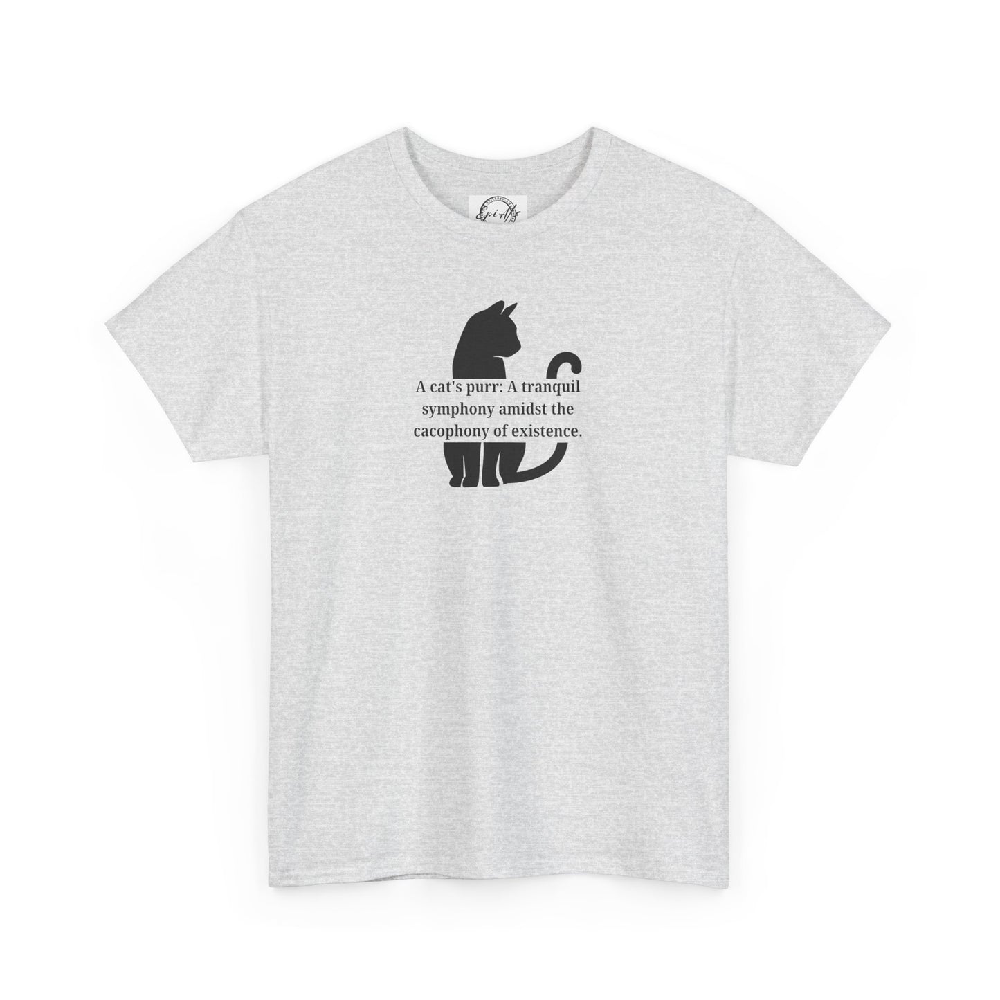 Purr Prose: Cacophony of Life Unisex Heavy Cotton Tee