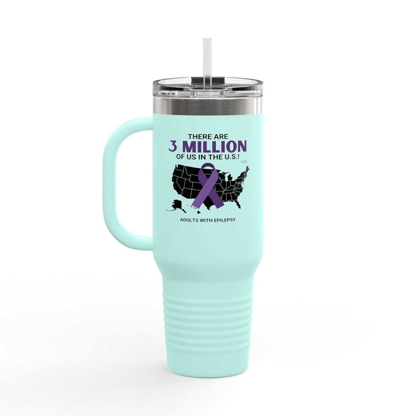 3 Million of Us Insulated Travel Mug, 40oz