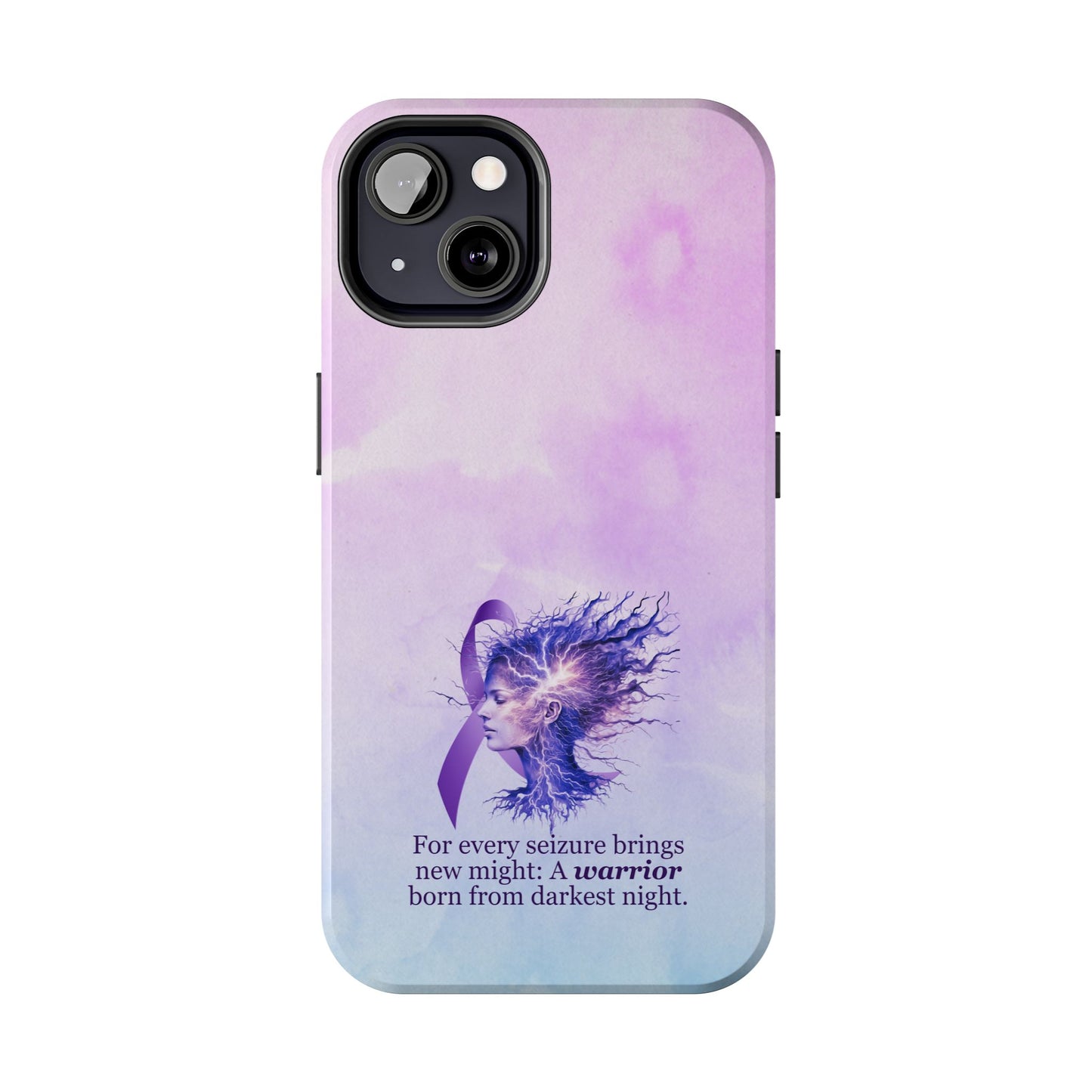 A Warrior is Born Tough Phone Cases