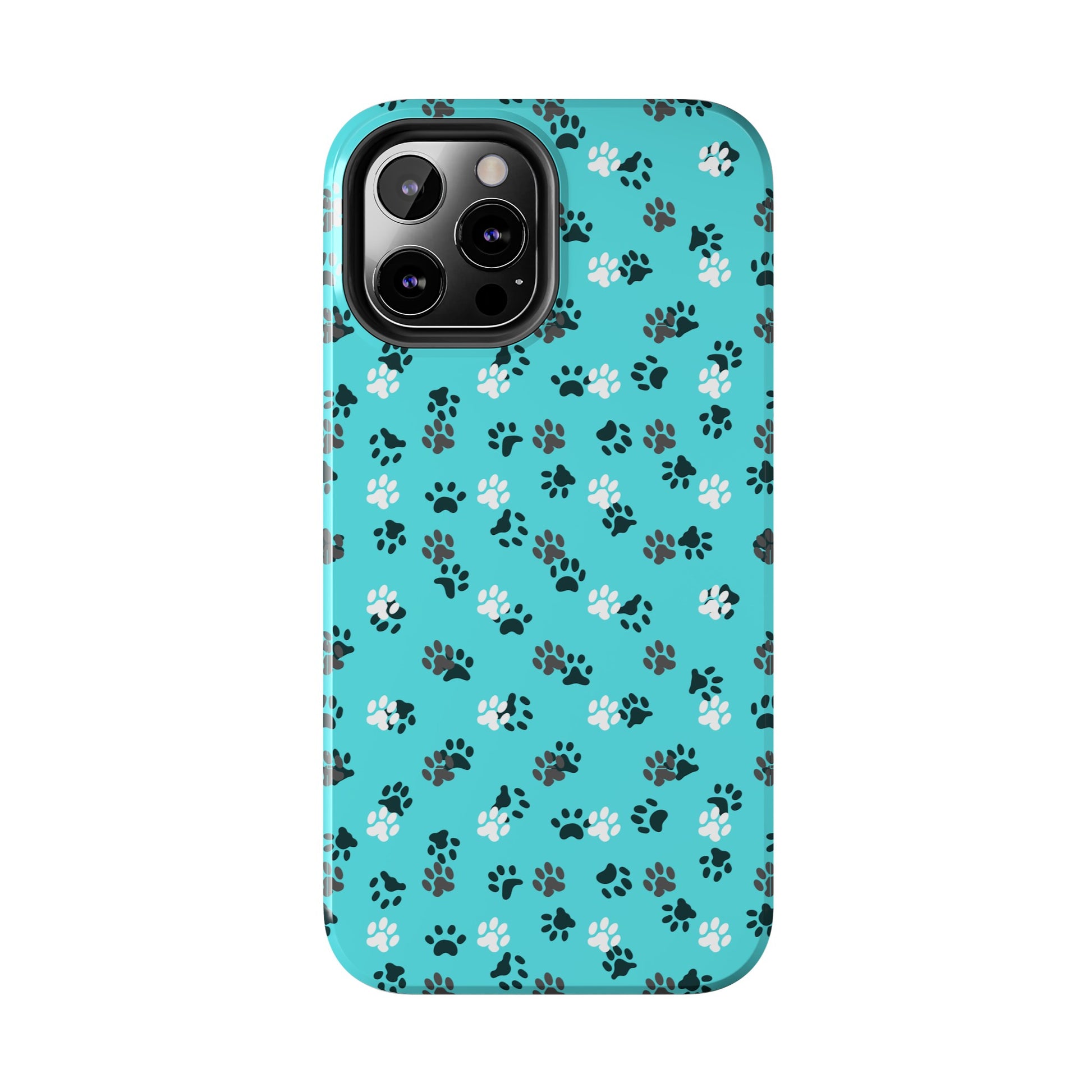 Teal Paws Tough Phone Cases - Phone Case - Epileptic Al’s Shop