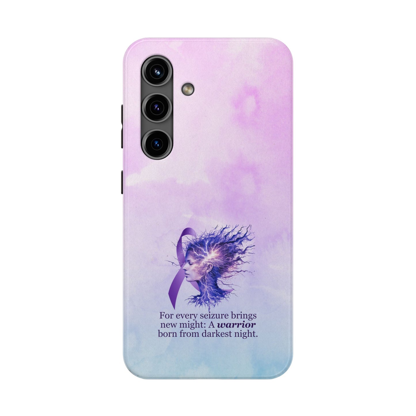 A Warrior is Born Tough Phone Cases