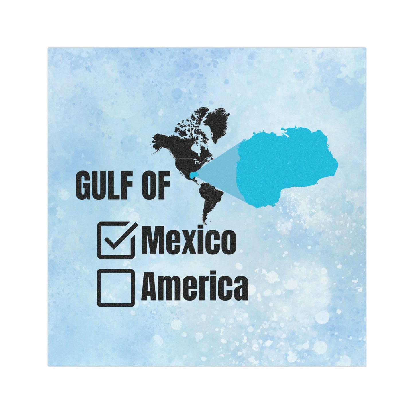 Gulf of Mexico Car Magnet