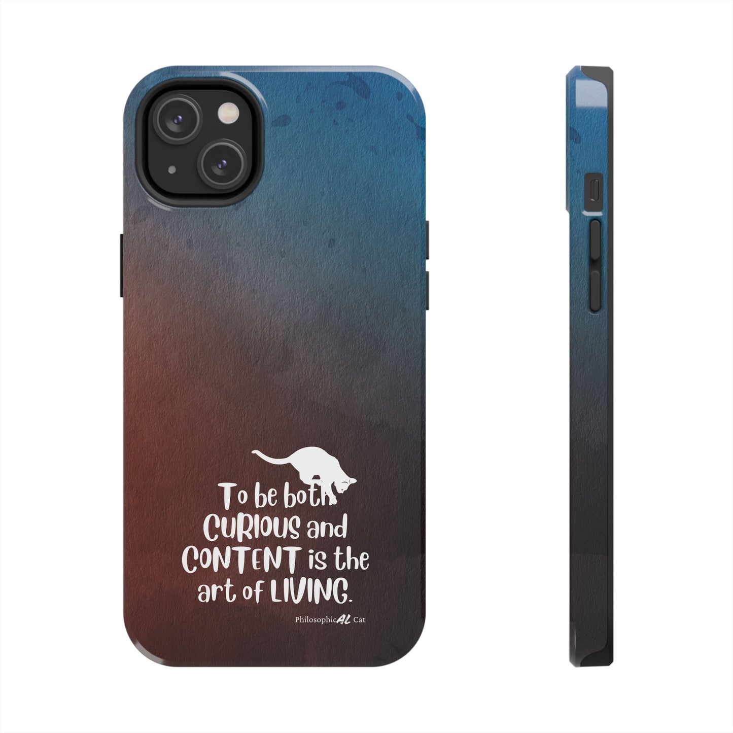 Curious & Content Tough Phone Cases