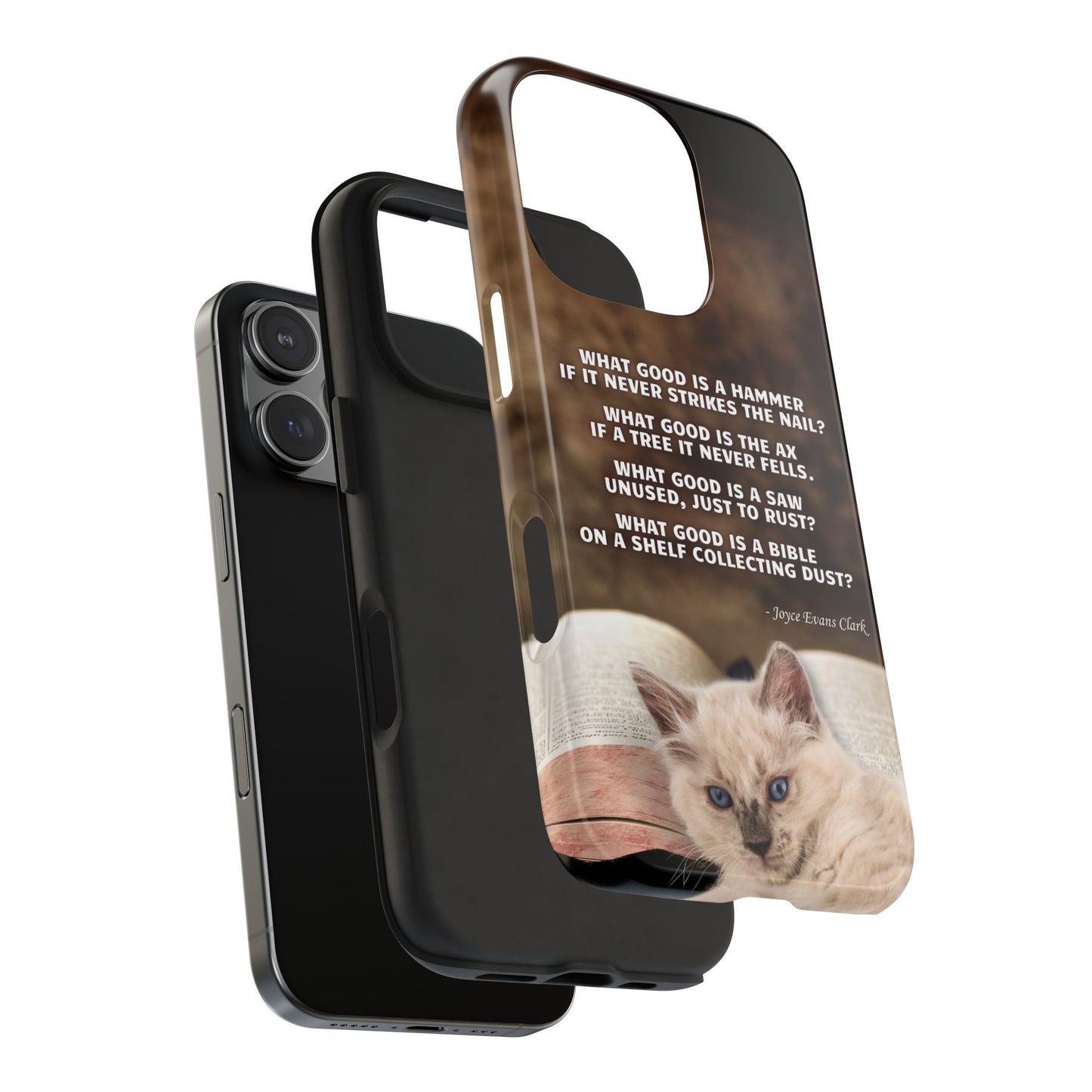 Dusty Bible Tough Phone Cases