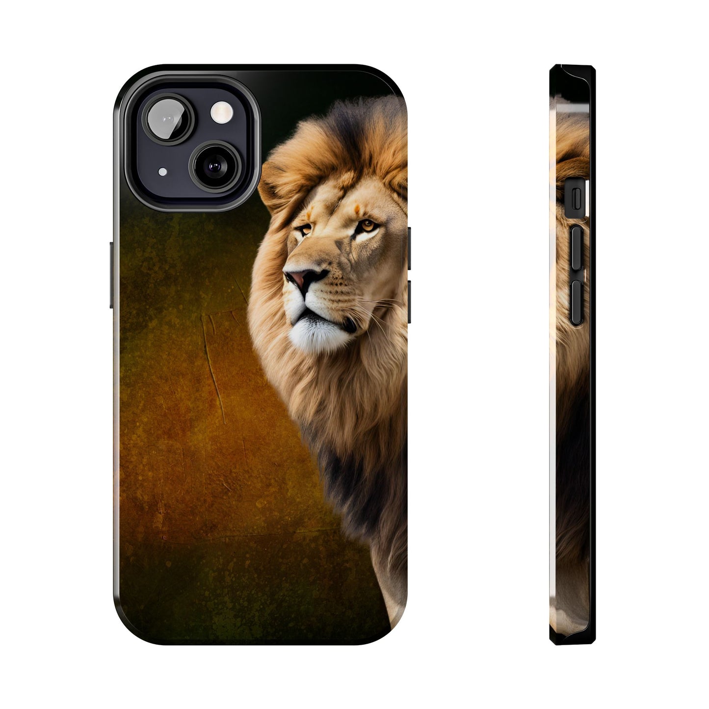 Majestic Lion Tough Phone Case - Durable Protection for Wildlife Lovers