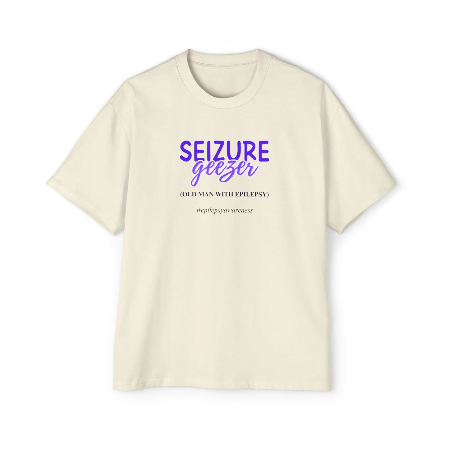 Seizure Awareness Oversized Tee for Seizure Geezers