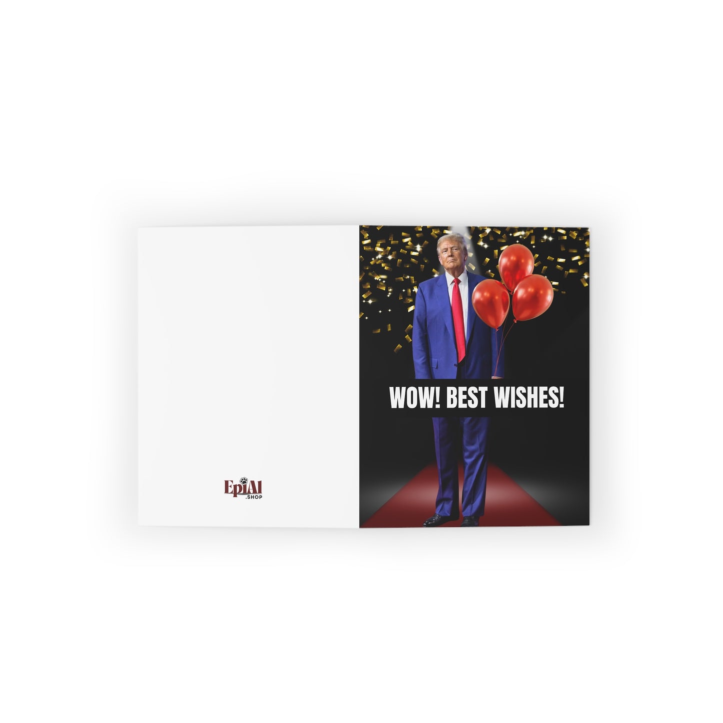 Donald Trump Retirement Greeting Cards (8, 16, and 24 pcs)