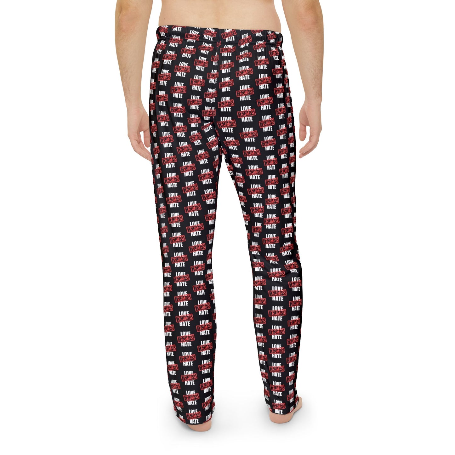 Love Trumps Hate Men's Pajama Pants