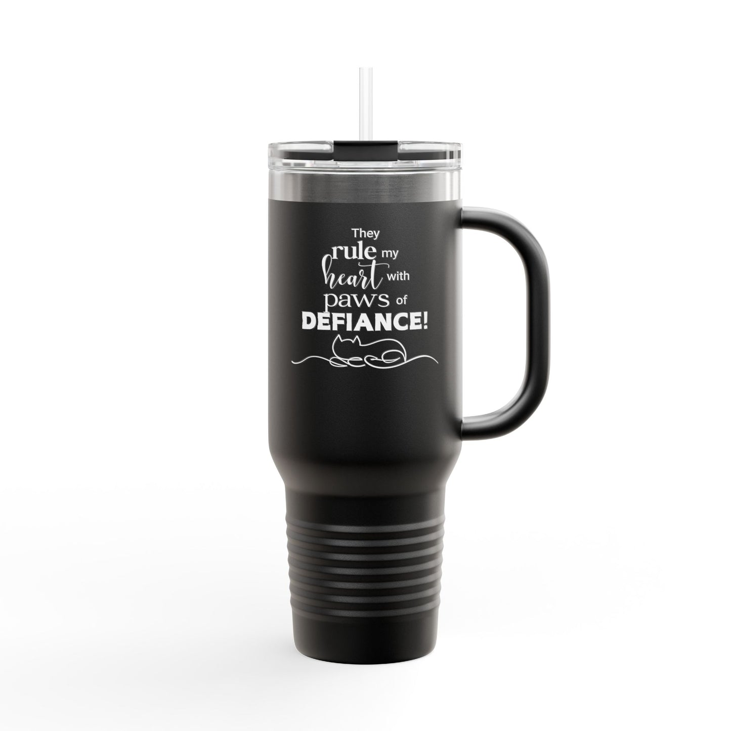 Paws of Defiance Insulated Travel Mug, 40oz