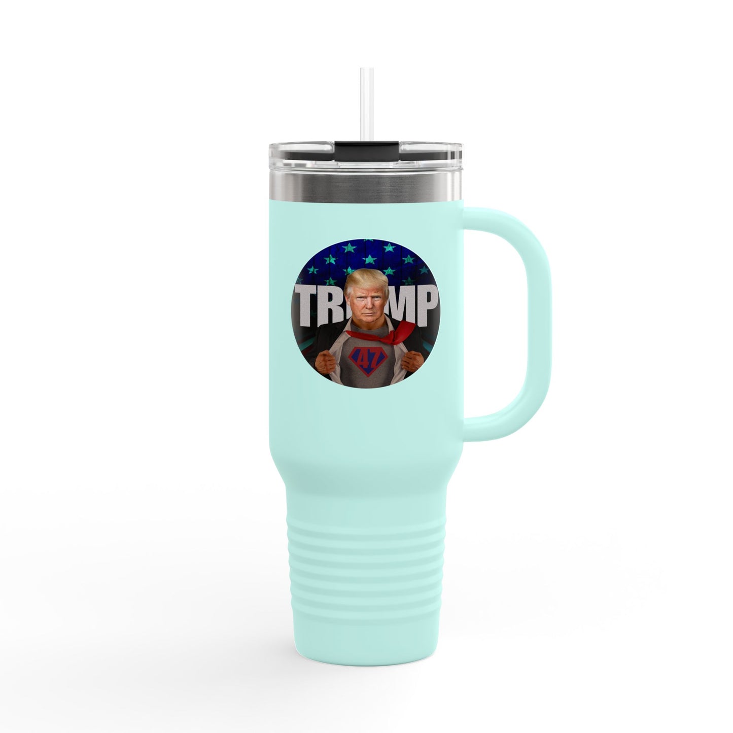 Political Insulated Travel Mug - 40oz with Trump Design