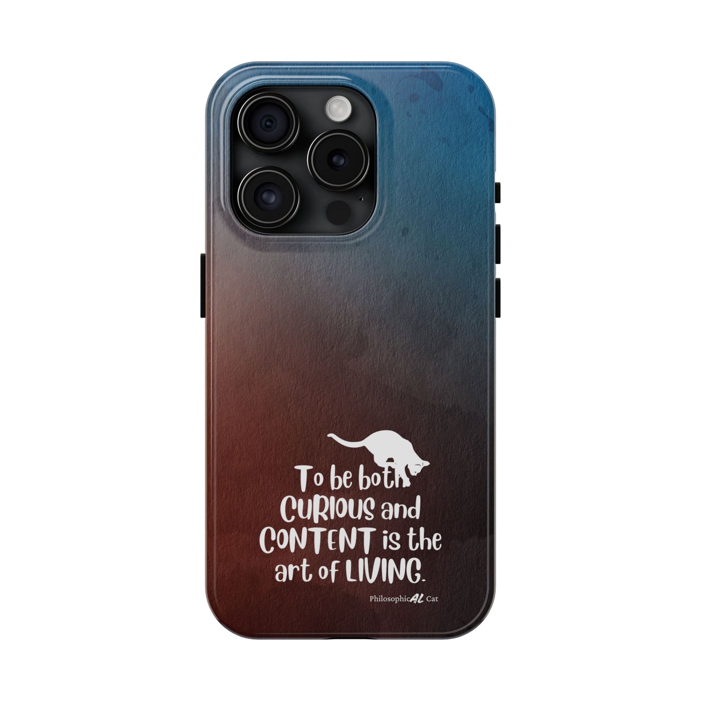 Curious & Content Tough Phone Cases