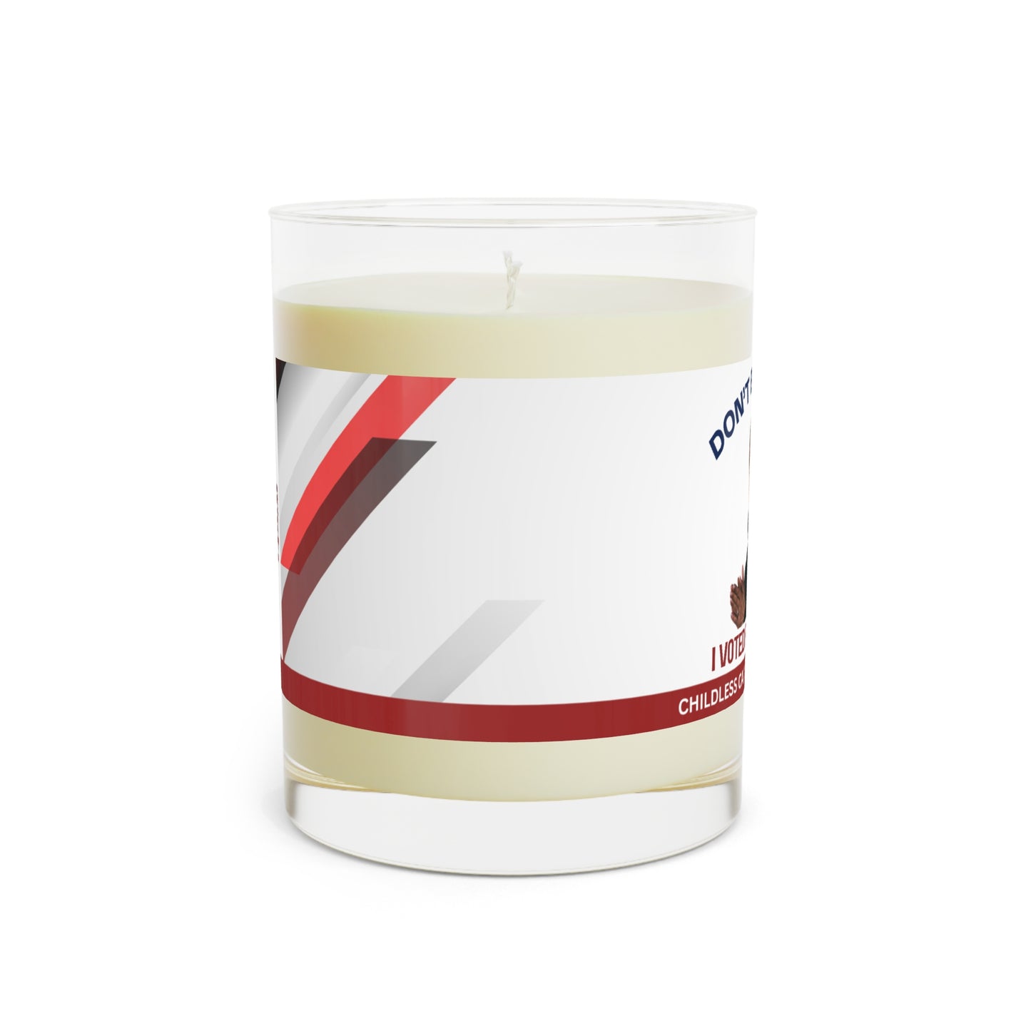 Voted for Kamala Scented Candle - Full Glass, 11oz