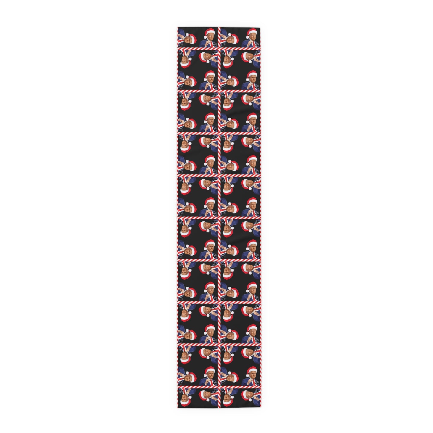 Trump Novelty Christmas Table Runner (Cotton, Poly)