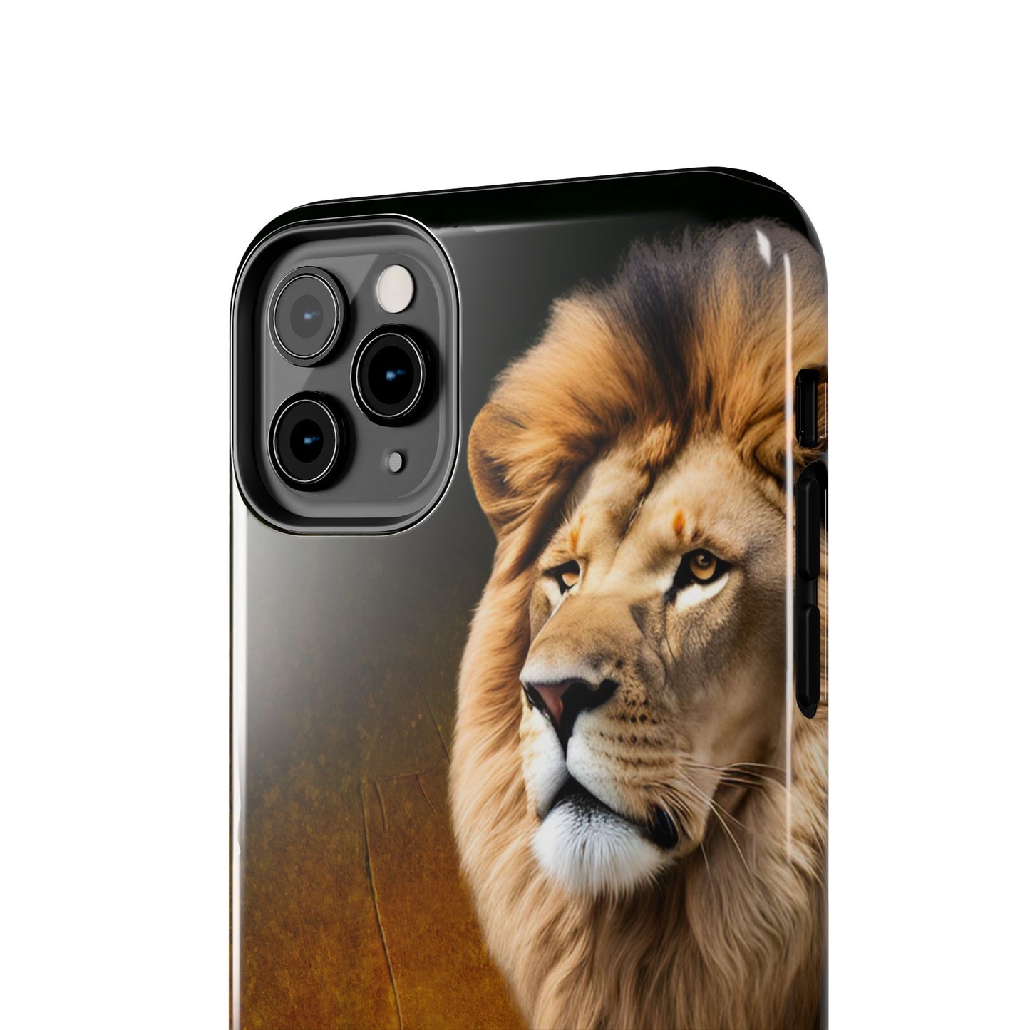 Majestic Lion Tough Phone Case - Durable Protection for Wildlife Lovers