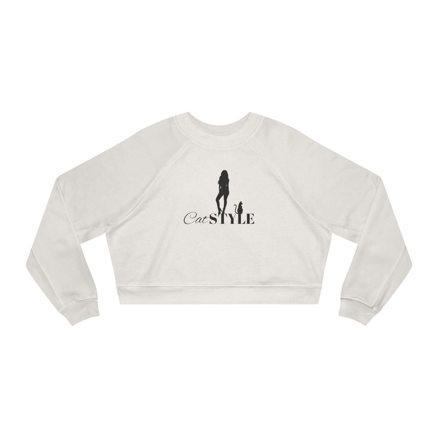 Cat Stylin' Women's Cropped Fleece Pullover