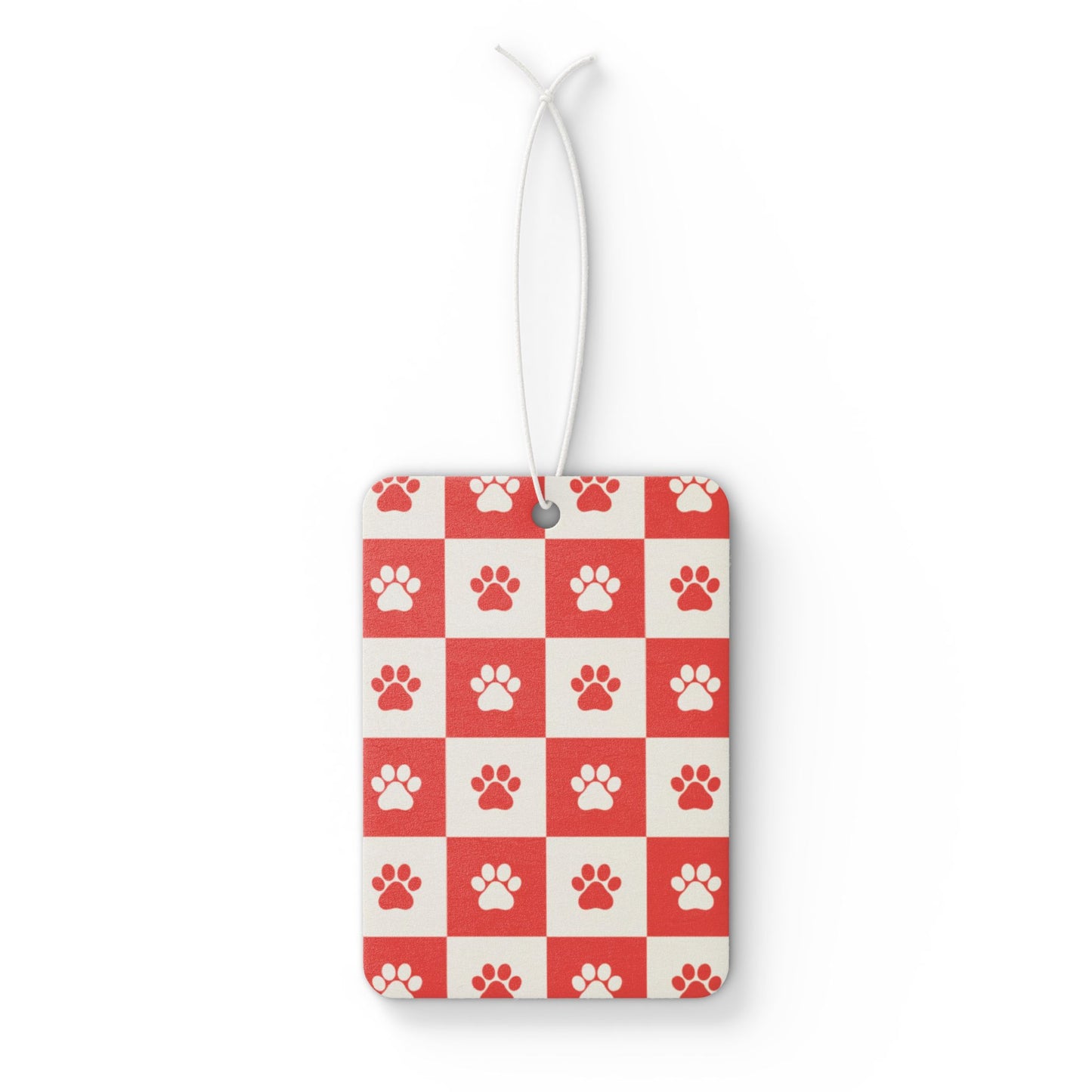 Gingham Paws Car Air Freshener