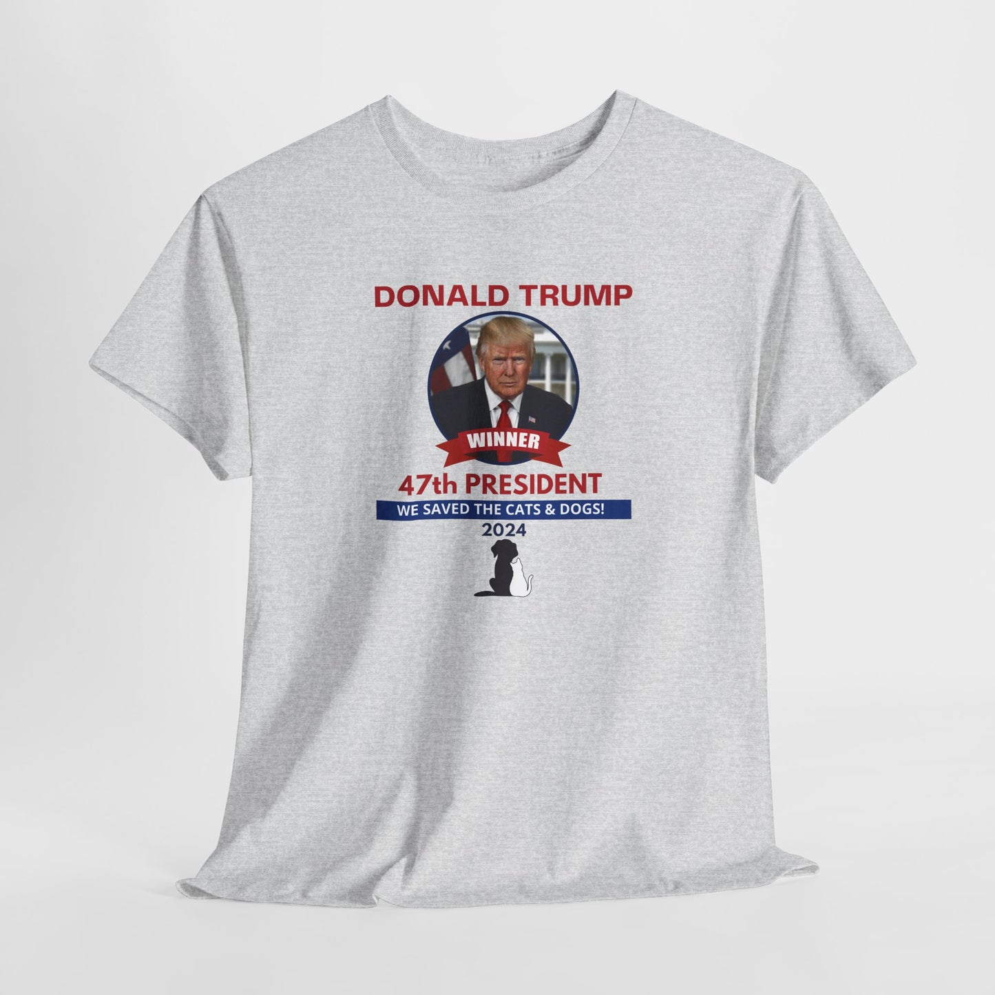 Donald Trump 47th President Unisex Heavy Cotton Tee