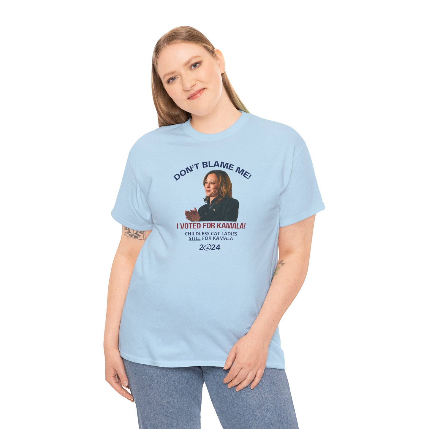 Don't Blame Me - Voted for Kamala Unisex Heavy Cotton Tee