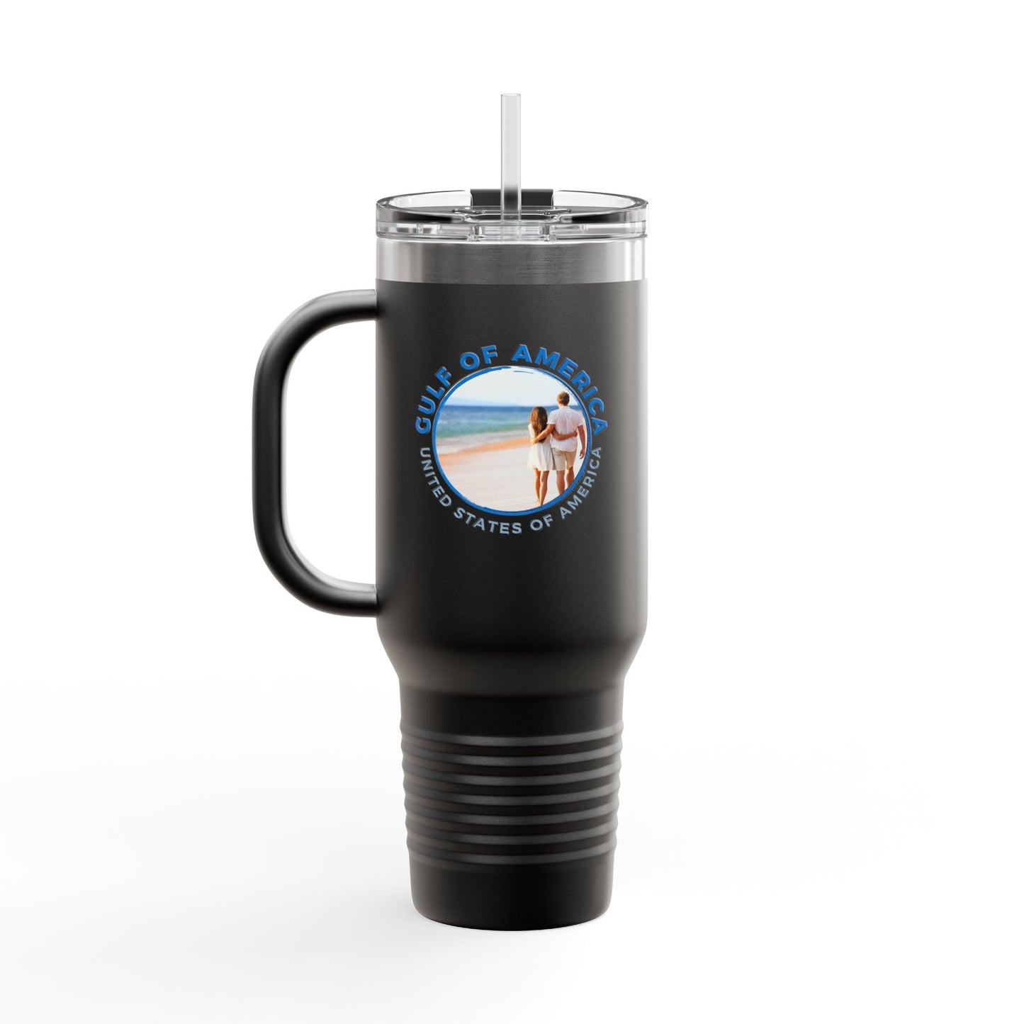 Gulf of America Insulated Travel Mug, 40oz