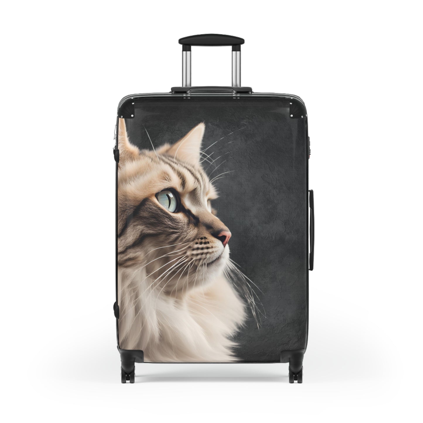 Cat Lover's Suitcase - Stylish Pet-Themed Luggage for Travel