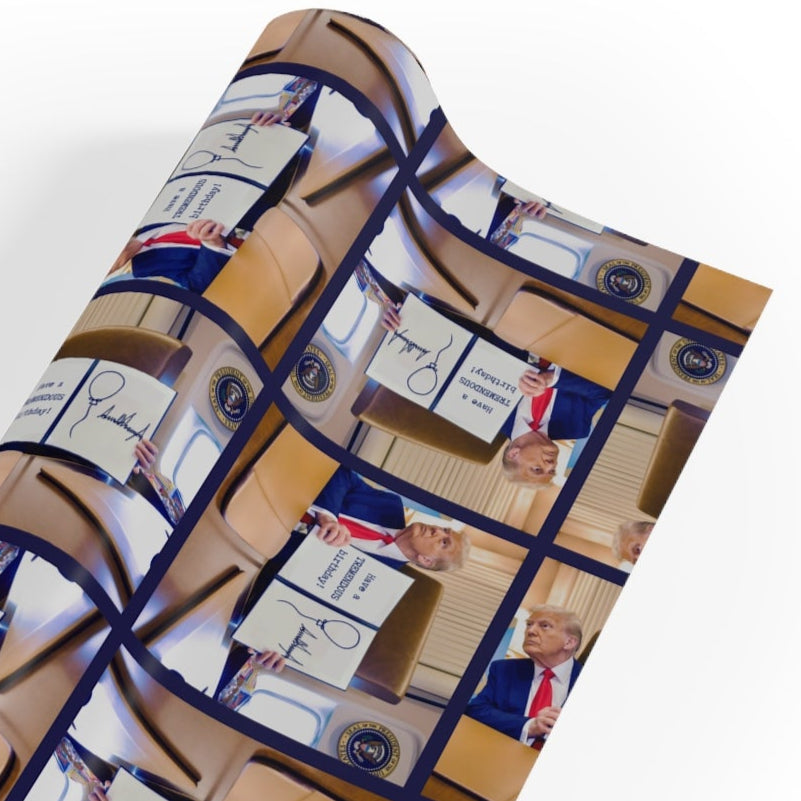 Trump Executive Order Gift Wrapping Paper Roll | 1pc